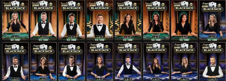 Comment fonctionnent les tables avec croupiers ?